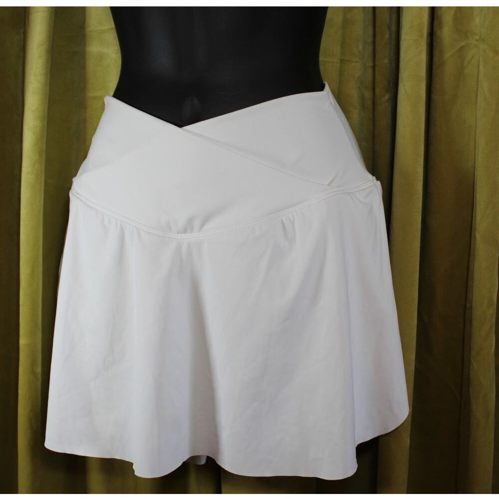 White Tennis Skort Medium